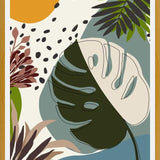 Cuadro Minimal Tropical Scenery