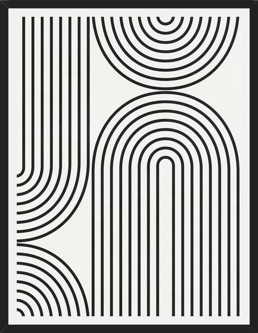 Cuadro MINIMALIST LINES ARCHES - B01