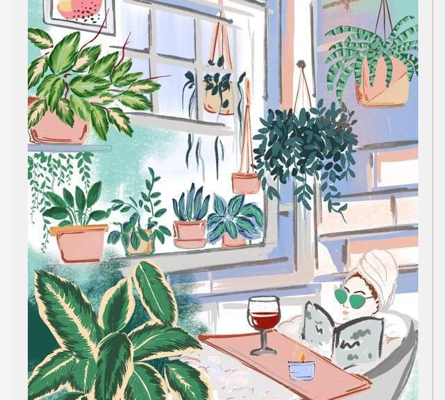 Cuadro Sunday Self Care