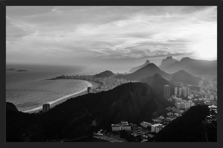 Cuadro Views from Sugar Loaf - Beach