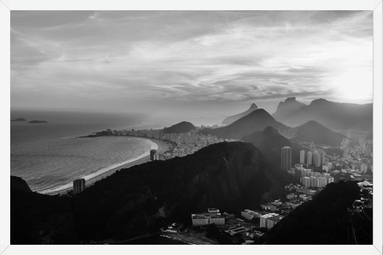 Cuadro Views from Sugar Loaf - Beach