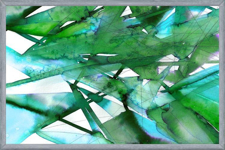 Cuadro GUIDING LIGHTS 4, GREEN AQUA