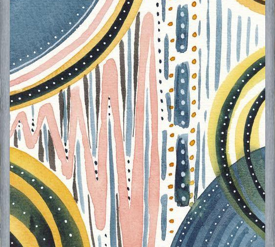 Cuadro Watercolor improvisation 07