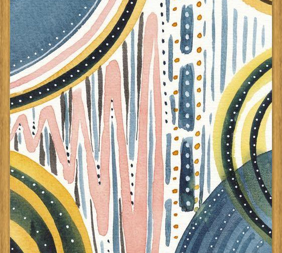 Cuadro Watercolor improvisation 07