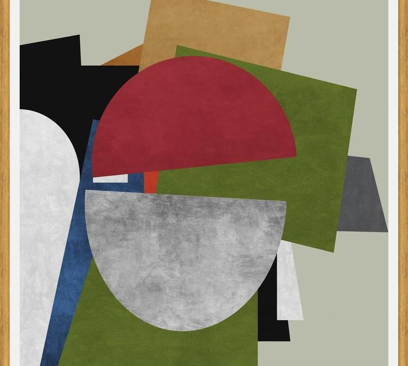 Cuadro Overlapping Parts III