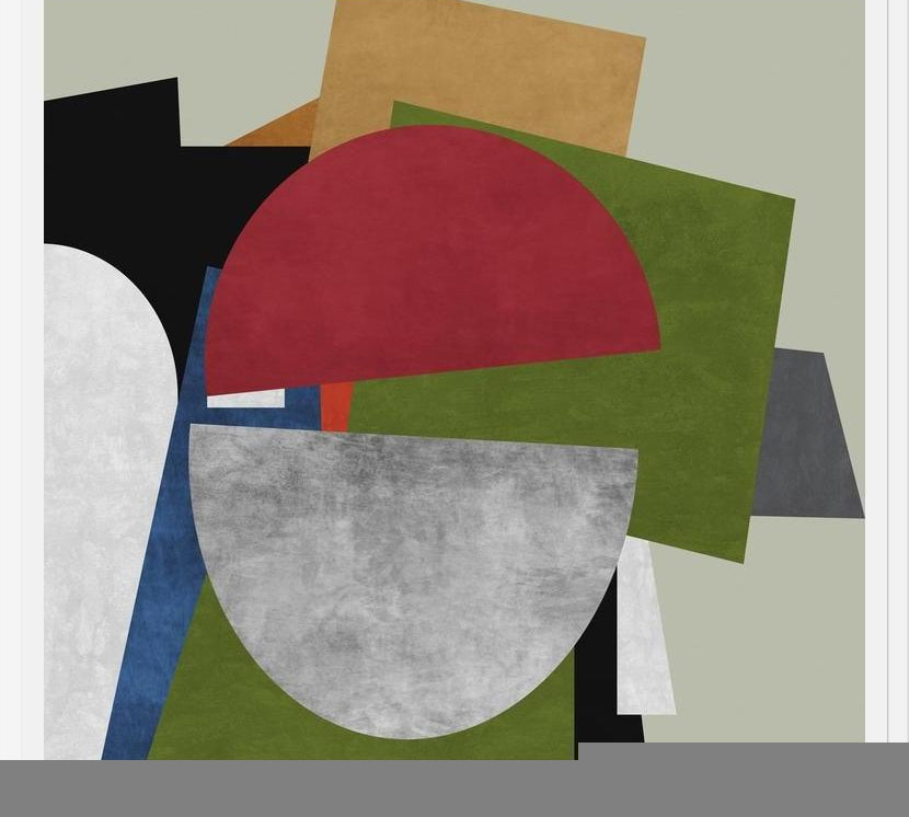 Cuadro Overlapping Parts III