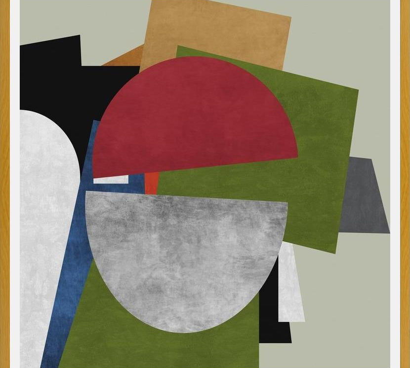 Cuadro Overlapping Parts III