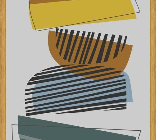 Cuadro Abstract Composition 1073