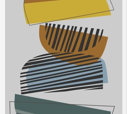Cuadro Abstract Composition 1073