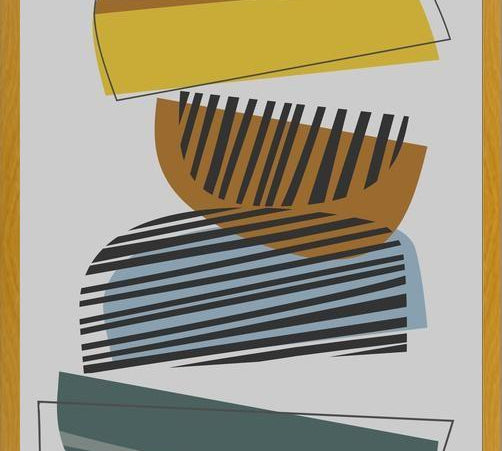 Cuadro Abstract Composition 1073