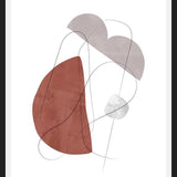 Cuadro Abstraction with gray lines 11