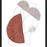 Cuadro Abstraction with gray lines 11