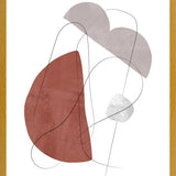 Cuadro Abstraction with gray lines 11