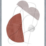 Cuadro Abstraction with gray lines 11
