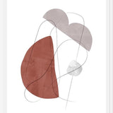 Cuadro Abstraction with gray lines 11
