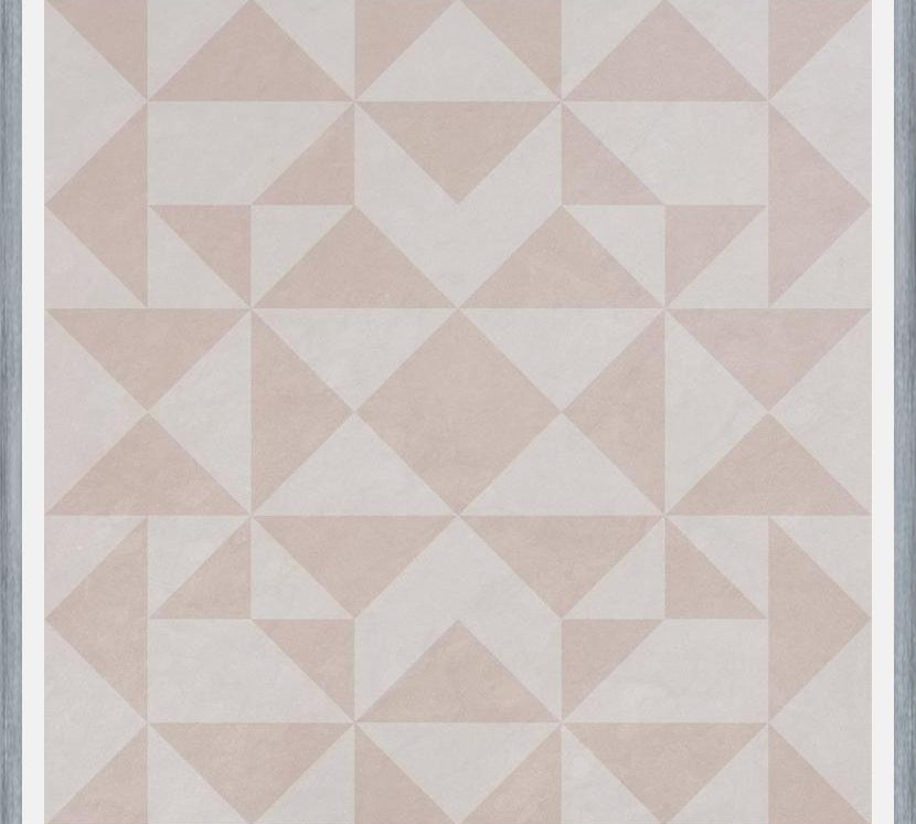 Cuadro Geométrico Elegante - Rose