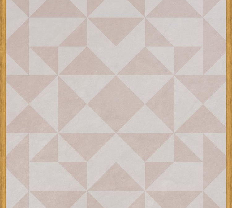 Cuadro Geométrico Elegante - Rose