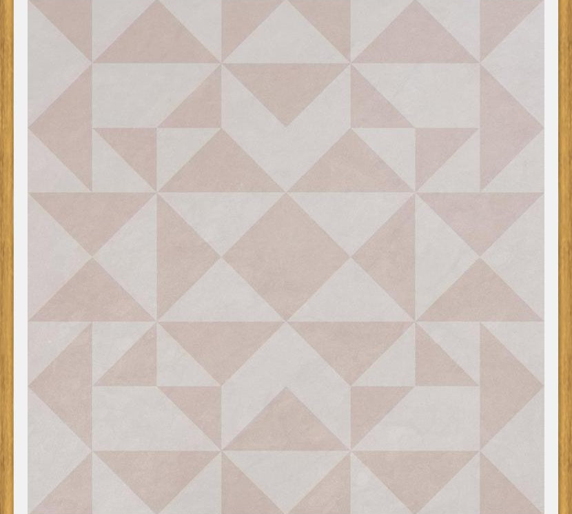 Cuadro Geométrico Elegante - Rose