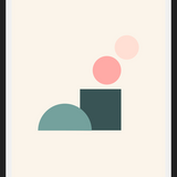 Cuadro Modern geometric abstract 14