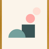 Cuadro Modern geometric abstract 14