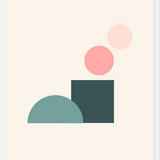 Cuadro Modern geometric abstract 14