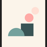 Cuadro Modern geometric abstract 14