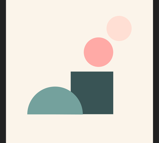 Cuadro Modern geometric abstract 14