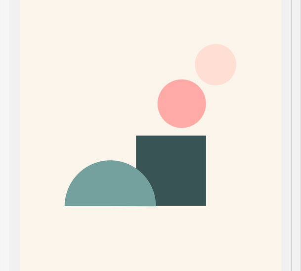 Cuadro Modern geometric abstract 14