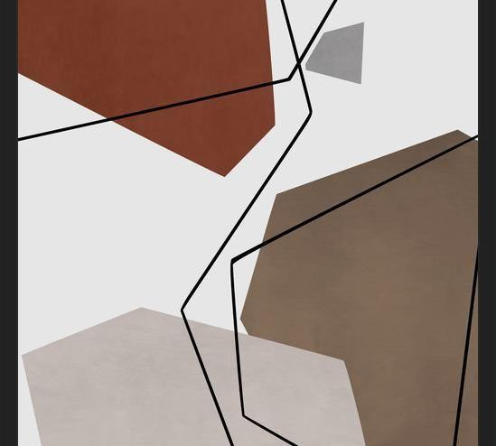 Cuadro Abstract Composition 1088