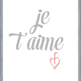 Cuadro Je t aime