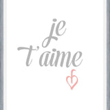 Cuadro Je t aime
