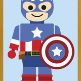 Cuadro Capitán América Toy