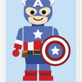 Cuadro Capitán América Toy