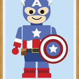 Cuadro Capitán América Toy