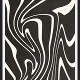 Cuadro Organic Shapes - Black
