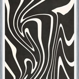 Cuadro Organic Shapes - Black