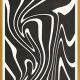 Cuadro Organic Shapes - Black