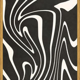Cuadro Organic Shapes - Black