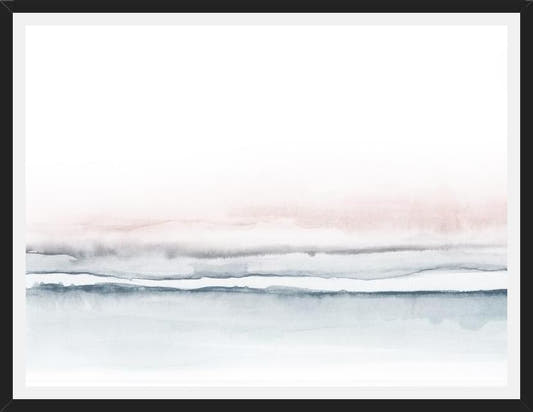 Cuadro Minimalist watercolor landscape