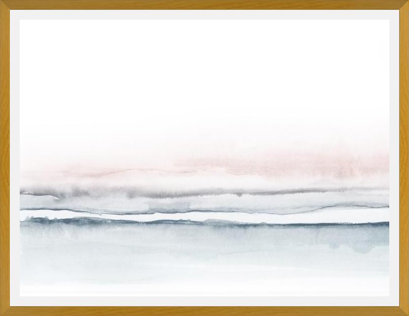 Cuadro Minimalist watercolor landscape