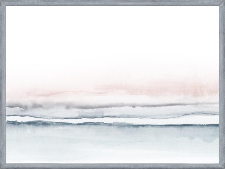 Cuadro Minimalist watercolor landscape