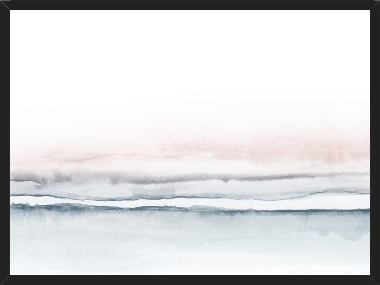 Cuadro Minimalist watercolor landscape