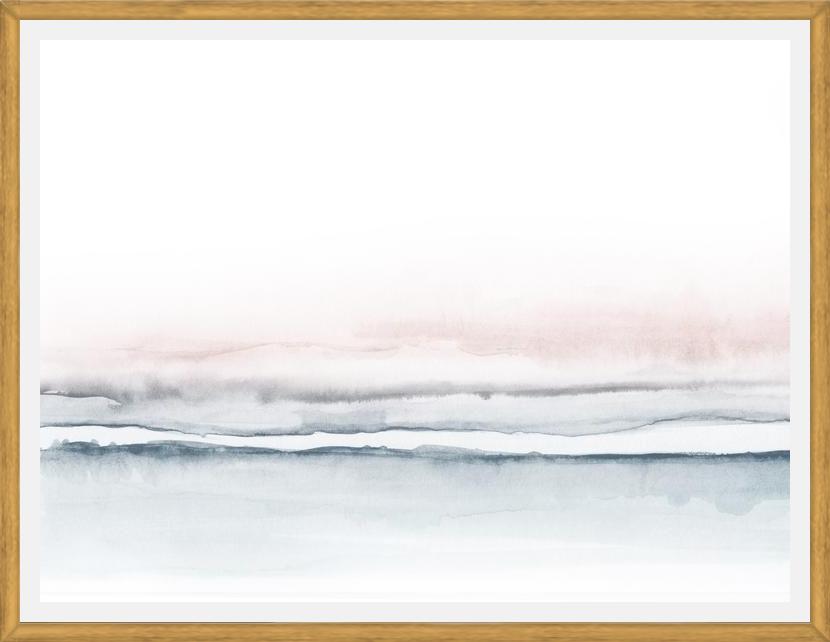 Cuadro Minimalist watercolor landscape