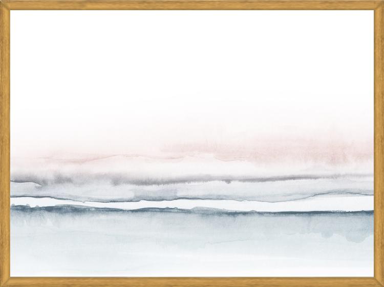 Cuadro Minimalist watercolor landscape