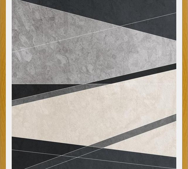 Cuadro Líneas Elegantes - Negro y Blanco