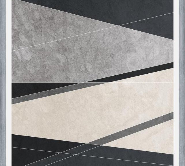 Cuadro Líneas Elegantes - Negro y Blanco