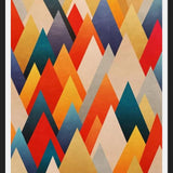 Cuadro Multiple Triangles