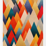 Cuadro Multiple Triangles