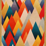 Cuadro Multiple Triangles