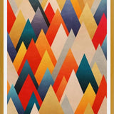 Cuadro Multiple Triangles